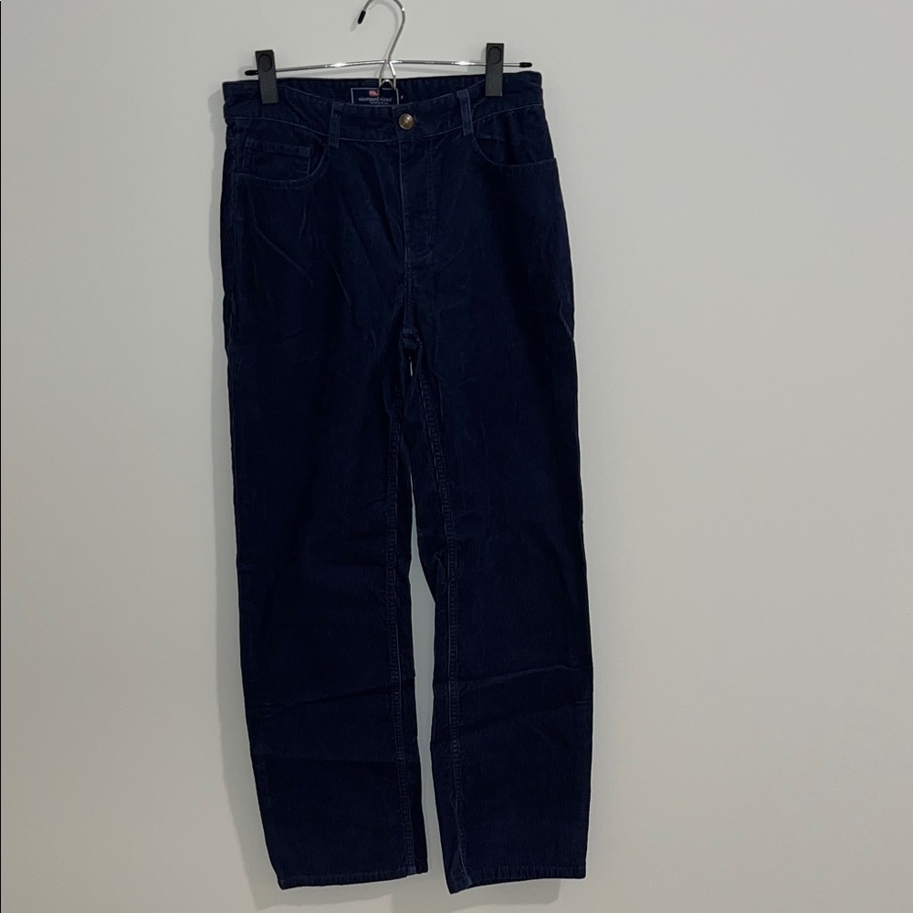 Vineyard Vines Dark Blue Corduroy Pants
